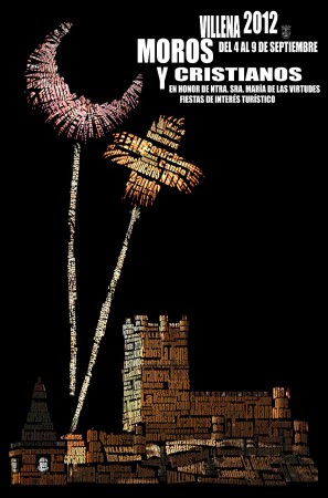 Concurso cartel fiestas moros y cristianos Villena (finalista).